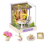 Petit paysage miniature fait à la main - Maison de poupée miniature - Kit créatif - Mini meubles - Maison de jouets pour adultes - Cadeau à assembler (loisirs)