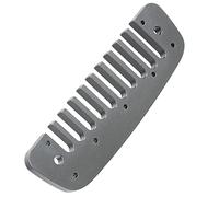 Petit Peigne Harmonica, Peigne Partie Harmonica Peigne Musical Partie Peigne Harmonica pour Débutant(gris)