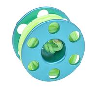 Petit pendentif bobine de corde de plongée, petit pendentif en alliage d'aluminium avec lignes directrices en nylon pour souvenir de plongée sous-marine