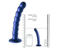 Petite faille vaginale avec ventouse gode à billes en silicone anal portable