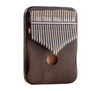 Petit piano portable en bois 17/21 touches, Retro color 21 SOUNDS | Instruments de sonore de piano à pouce de poche, cadeaux pour adultes débutants, instrument de