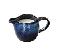 Petit pichet à crème en céramique de 85 g avec poignée, pour café, lait, sauces, salade, congélateur et micro-ondes