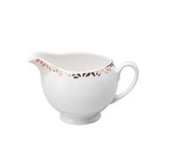 Petit pichet à lait classique en céramique blanche pure, mini crème avec poignée, café, ensemble de crémier porcelaine, sucre et Barista(G)