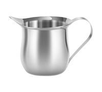 Petit Pichet De Crémier | Pichet De Sirop En Acier Inoxydable | Pichet Moussant De Lait | Lave-vaisselle En Toute Sécurité Porteuse De Crémier Ménagers Multifonctionnel Pour Le Lait, Le Thé, Le Café,