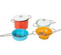 Small Foot Cookware set with metal accessories, for the play kitchen, role-playi