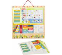 Petit Pied Éducatif Hebdomadaire Planificateur Magnétique