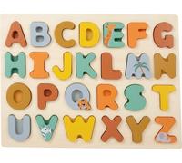 Petit Pied Insertion Puzzle Safari Alphabet