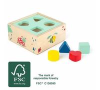 Petit Pied Moteur Jouets Forêt Boîte Insertion Formes