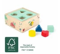 Petit Pied Moteur Jouets Forêt Boîte Insertion Formes