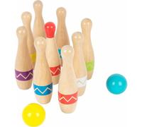 Small Foot Design – Jeu de quilles Active en bois, intérieur/extérieur, dès 3 ans – 11912