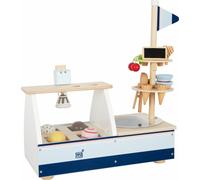 Petit Pied Support De Crème Glacée, Bois, Plastique, Aimant