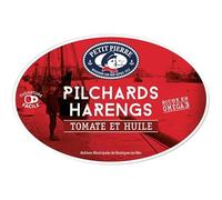 Petit Pierre Délice de la Mer: Pilchards et Harengs en Sauce Tomate Bio MSC - 367g Savourez la Mer avec ce Délice Cuisiné, Qualité MSC Certifiée! - Le Lot De 4