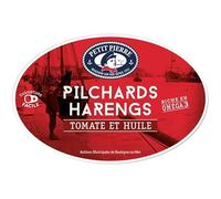 PETIT PIERRE - Pilchards Harengs Tomate Et Huile Msc 367G - Lot De 4 - Offre Special