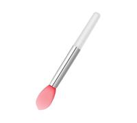 Petit pinceau à lèvres polyvalent en silicone avec application précise | Pinceau estompeur de rouge à lèvres doux avec une couverture lisse et uniforme | Outils d'application polyvalents pour les