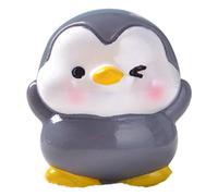 Petit Pingouin Animal pour, Figurines Miniatures de Pingouin - Figurines Miniatures en résine,Statues d'extérieur aux Couleurs Vives, Jouets modèles Animaux pour la Famille, Les Amis et Les collègues