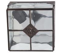 Petit Plafonnier Steppe Cuivre 1xe27 (20x20x11cm)