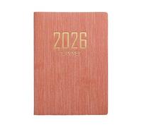Petit planificateur journalier 2026, format A7, calendrier de 365 jours
