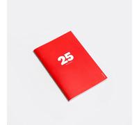 Petit Planificateur Mensuel 2025 De Janvier À Décembre 2025 Format A5 Rouge Couverture Souple