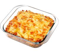 petit plat à four de 2,3L , lasagne four, gratin four 23 x 23 x 5.8cm Vendos85