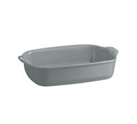 Petit plat rectangulaire Ultime en céramique 30x19 cm Perle