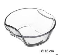 Petit plat rond 16cm verre - 5five
