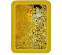 Petit plateau Adèle de Klimt JAUNE G