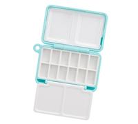 Petit plateau de palettes de peinture, de voyage, boîte d'organisation, petits compartiments conçus pour le plateau de peinture Portable d'art