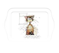 PETIT PLATEAU DE SERVICE INDIVIDUEL BUG ART KOOK CHAT ZIGGY - KIUB