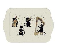 PETIT PLATEAU DE SERVICE INDIVIDUEL BUG ARTS CHAT MUSIQUE - KIUB