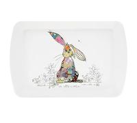 Petit Plateau de Service Lesser & Pavey - Design Britannique - pour de Multiples utilisations dans la Maison - Plateaux pour Servir des Aliments ou des Boissons - Binky Bunny