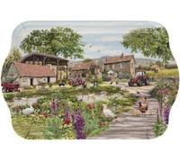 Petit plateau Leonardo Collection - Illustré avec scène de cour de ferme