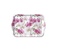 Petit plateau rectangulaire Elégantes Orchidées