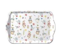 Petit Plateau rectangulaire Jardin de Pâques