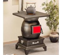 Petit PoêLe à GranuléS, PoêLe à Bois, En Fonte Avec Crochets, Pelles Et Pinces For Le Bois De Chauffage, Le Charbon, La Paille Et Les éPis De MaïS