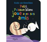 Petit Poisson Blanc Joue Avec Ses Amis