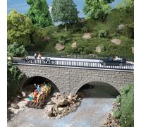 Petit pont routier - Auhagen 41589 - HO 1/87