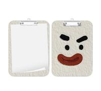 Petit Porte-Bloc A6 15,2 X 20,3 Cm Drôle Mignon Léger Portable Bloc-Notes | Porte-bloc de à écriture fluide Pour employés de bureau, enseignants, maison, école, classe, réunions