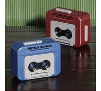 Petit Porte-clés À Cassette, 2 Pièces Porte-clés Pendentif Boîte À Musique, P-orte-clés Enregistreur Vintage, Décoration De P-orte-clés en Forme De Cassette pour Clés De Voiture, Sacs À Dos, Sacs