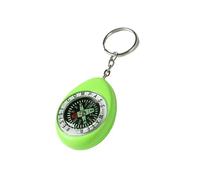 Petit porte-clés boussole de survie pour les amateurs de randonnée et de camping - Gadget miniature pratique en plein air