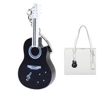 Petit porte-clés de guitare - Porte-clés avec pendentif de guitare créatif, porte-clés d'instrument de musique | Porte-clés de violoncelle pour homme