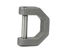 Petit porte-clés mousqueton à longue durée d'utilisation avec tournevis à main multifonction pour activités de plein air