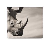 Petit porte-monnaie élégant et portable avec imprimé animal d'Afrique du Sud, parfait pour les sacs à dos, les sacs à bandoulière, les poches, etc.