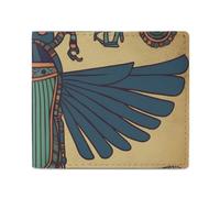 Petit porte-monnaie élégant et portable imprimé scarabée égyptien, parfait pour les sacs à dos, les sacs à bandoulière, les poches, etc.