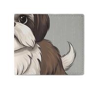 Petit porte-monnaie élégant et portable imprimé Shih Tzu Dog1, parfait pour les sacs à dos, les sacs à bandoulière, les poches, etc.