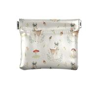 Petit porte-monnaie fantaisie en cuir synthétique pour filles et femmes, sac à main mignon, renard, cerf, animal, multicolore, taille unique, moderne/ajusté, Multicolore., 1 size, Moderne/ajusté.