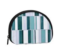 Petit porte-monnaie, imprimé tie-dye abstrait, petit porte-monnaie avec fermeture éclair, mini pochette légère pour pièces de monnaie, clés, écouteurs, transport quotidien, abstrait géométrique., One