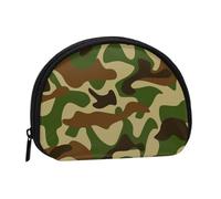 Petit porte-monnaie, imprimé tie-dye abstrait, petit porte-monnaie avec fermeture éclair, mini pochette légère pour pièces de monnaie, clés, écouteurs, transport quotidien, Camouflage abstrait, One