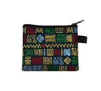 Petit porte-monnaie pour femme - Motif multicolore - Joli porte-monnaie - Motif mandala - Fleur - Pour carte de crédit - Mini porte-monnaie, 029, Taille unique