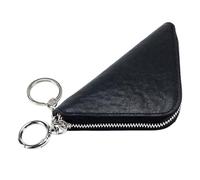 Petit porte-monnaie pour femme, sac à main porte-clés en cuir triangulaire, sac de change multifonctionnel, sac de rangement de pièces pour femmes, filles, adultes, voyages en plein air