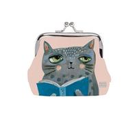Petit Porte monnaie Read - Chat par Michelle Allen